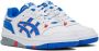 Asics White & Blue EX89 Sneakers - Thumbnail 4