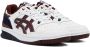 Asics White & Burgundy EX89 Sneakers - Thumbnail 4