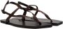 AURALEE Black Foot The Coacher Edition Belted Sandals - Thumbnail 4