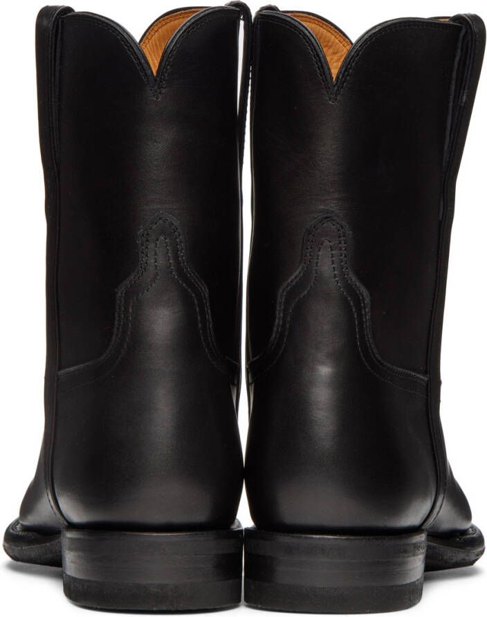 AURALEE Black Leather Boots