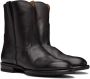 AURALEE Black Leather Boots - Thumbnail 4