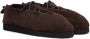 AURALEE Brown Foot The Coacher Edition Cord Sneakers - Thumbnail 4