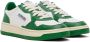 AUTRY Green & White Medalist Low Sneakers - Thumbnail 4