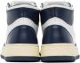AUTRY Navy & White Medalist Sneakers - Thumbnail 2