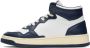 AUTRY Navy & White Medalist Sneakers - Thumbnail 3
