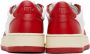 AUTRY Red & White Medalist Low Sneakers - Thumbnail 2