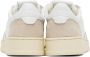 AUTRY White & Beige Medalist Low Sneakers - Thumbnail 2