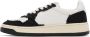 AUTRY White & Black Medalist Low Sneakers - Thumbnail 3