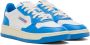 AUTRY White & Blue Medalist Low Sneakers - Thumbnail 4