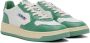 AUTRY White & Green Medalist Low Sneakers - Thumbnail 4