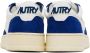 AUTRY White & Navy Open Low Sneakers - Thumbnail 2