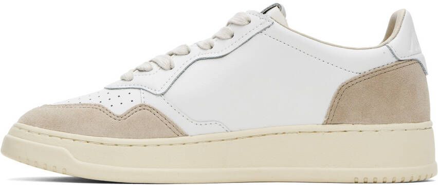 AUTRY White Medalist Low Sneakers