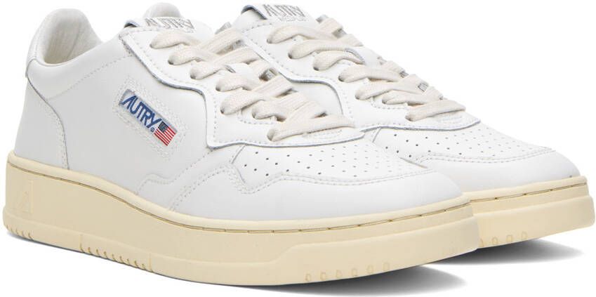 AUTRY White Medalist Low Sneakers