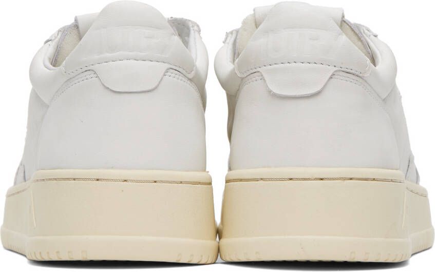 AUTRY White Medalist Low Sneakers