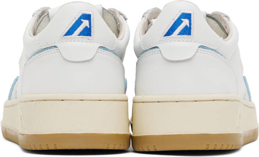 AUTRY White Open Low Sneakers