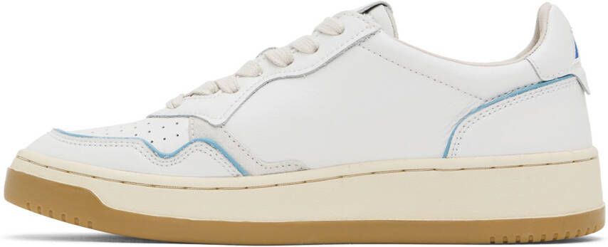 AUTRY White Open Low Sneakers