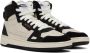 Axel Arigato Beige & Black Dice Hi Sneakers - Thumbnail 4