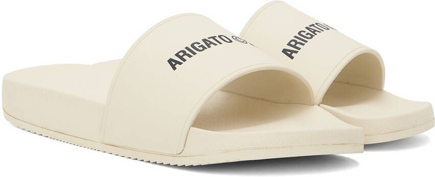 Axel Arigato Beige Pool Sandals