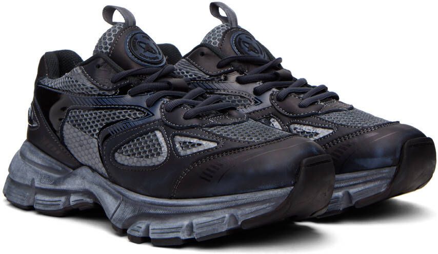 Axel Arigato Black & Gray Marathon Runner Sneakers