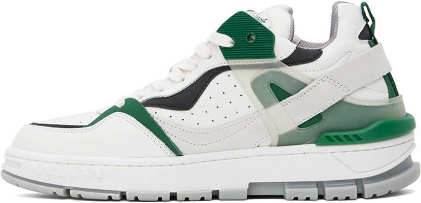 Axel Arigato Green & White Astro Sneakers