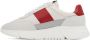 Axel Arigato Off-White & Red Genesis Vintage Runner Sneakers - Thumbnail 3