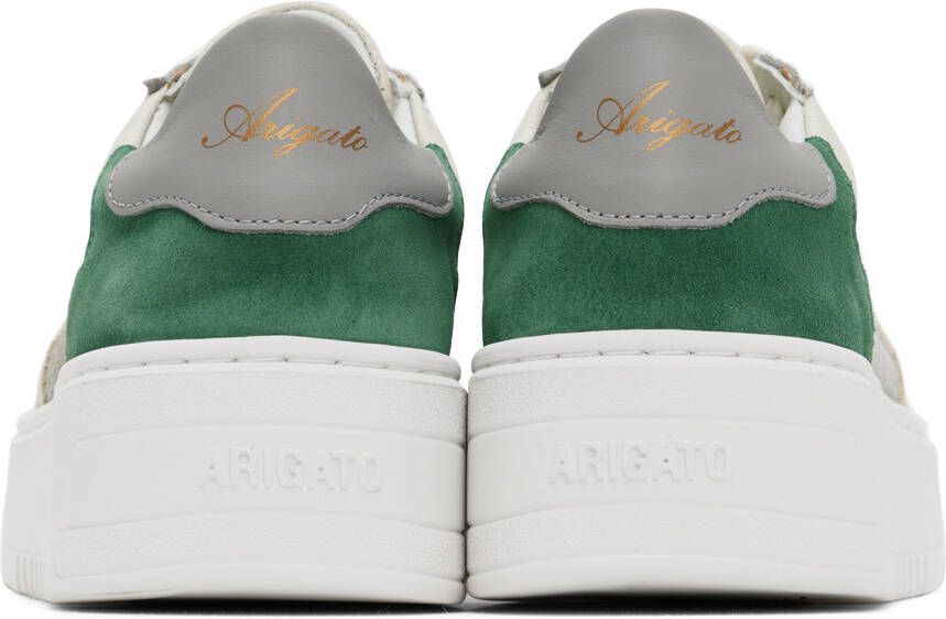 Axel Arigato SSENSE Exclusive Gray & Green Orbit Sneakers