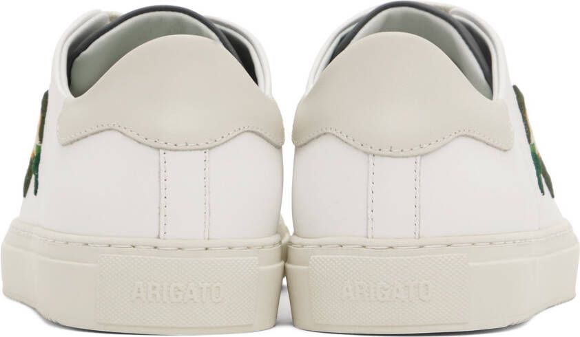 Axel Arigato White & Beige Clean 90 Triple Bee Bird Sneakers