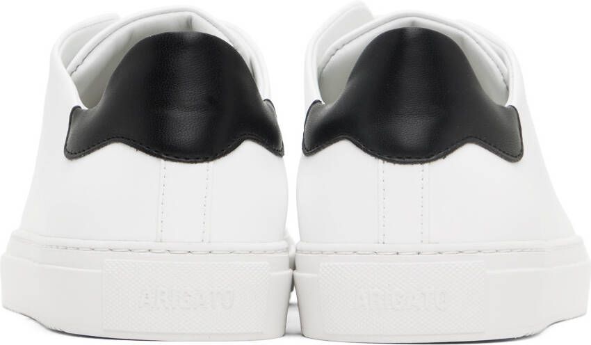 Axel Arigato White & Black Clean 90 Vegan Leather Sneakers