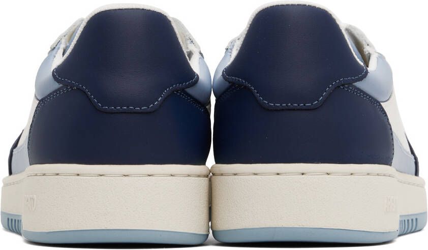 Axel Arigato White & Blue Dice Lo Sneakers