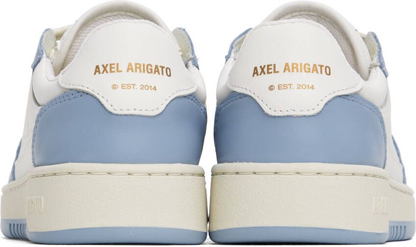 Axel Arigato White & Blue Dice Lo Sneakers