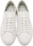 Axel Arigato White & Gold Clean 90 Contrast Sneakers - Thumbnail 6