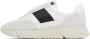 Axel Arigato White & Gray Genesis Vintage Runner Sneakers - Thumbnail 3