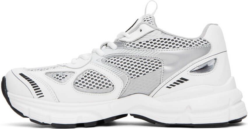Axel Arigato White & Gray Marathon Runner Sneakers