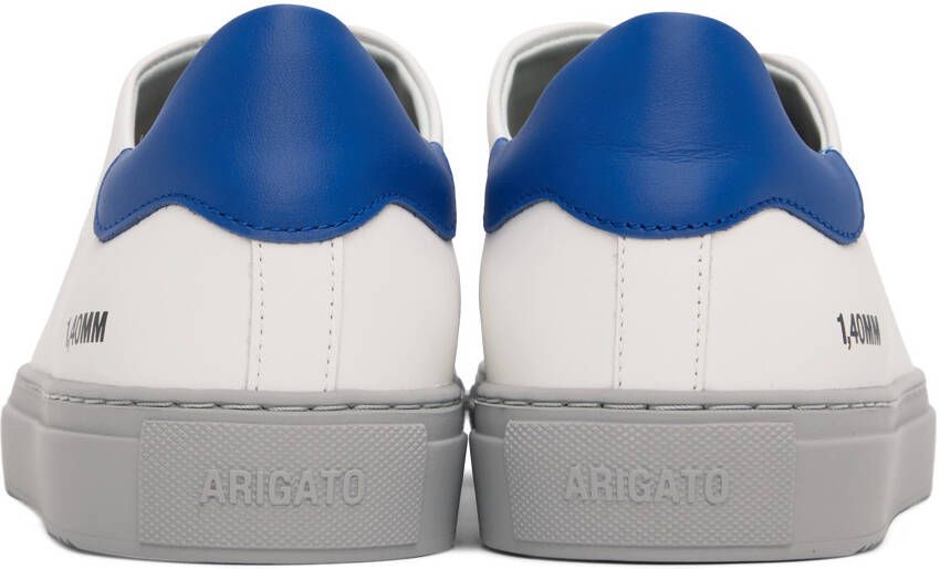 Axel Arigato White & Green Clean 90 Triple Sneakers