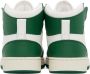 Axel Arigato White & Green Dice Hi Sneakers - Thumbnail 2