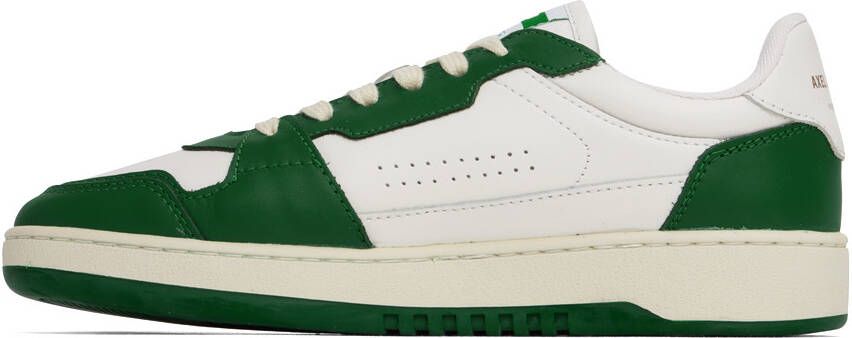 Axel Arigato White & Green Dice Lo Sneakers