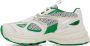 Axel Arigato White & Green Marathon Sneakers - Thumbnail 3