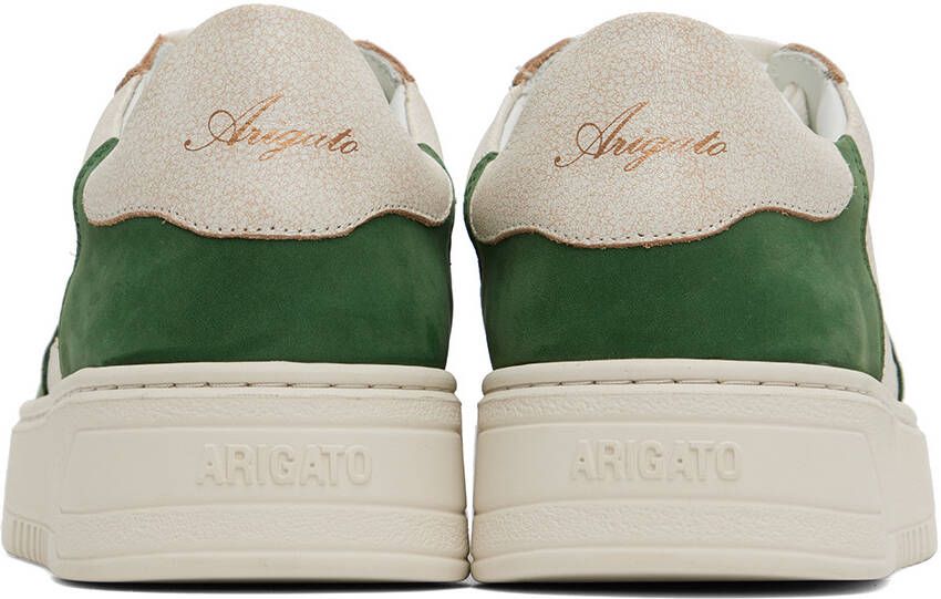 Axel Arigato White & Green Orbit Sneakers