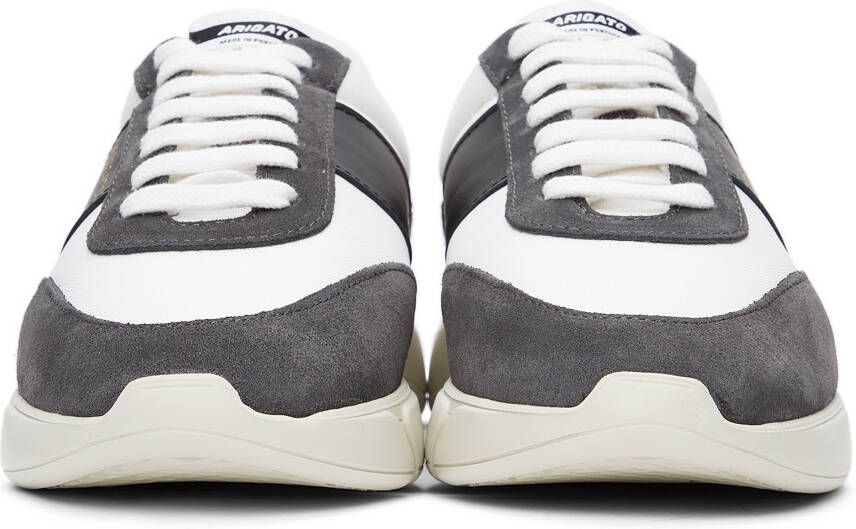 Axel Arigato White & Grey Genesis Vintage Sneakers