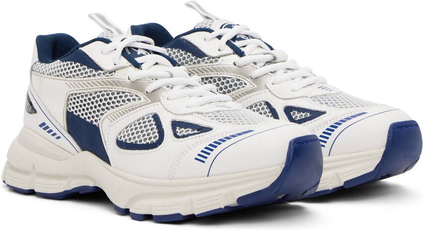 Axel Arigato White & Navy Marathon Sneakers