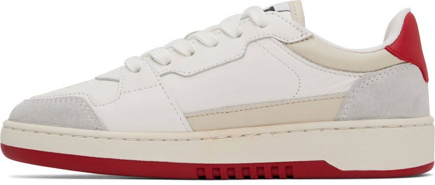Axel Arigato White & Red A Dice Lo Sneakers