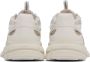 Axel Arigato White & Taupe Marathon Runner Sneakers - Thumbnail 2