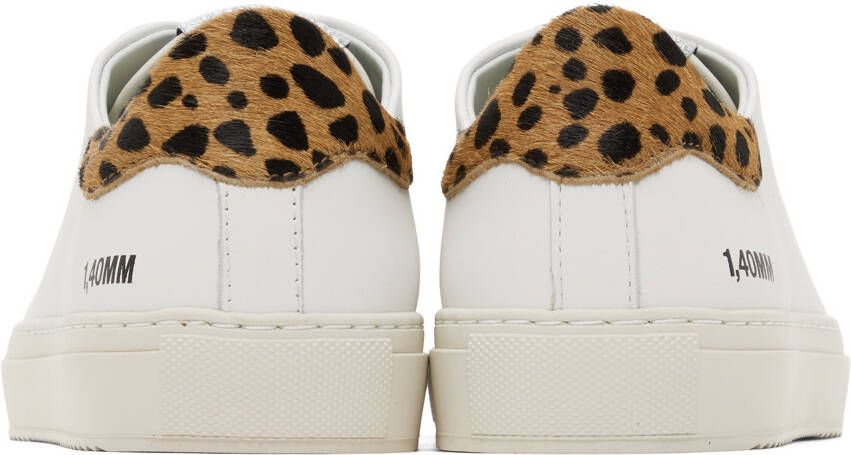 Axel Arigato White Leopard Clean 90 Triple Sneakers