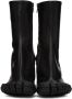 Balenciaga Black 80mm Heeled Toe Boots - Thumbnail 2