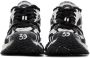 Balenciaga Black & White Runner Sneakers - Thumbnail 2