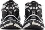Balenciaga Black & White Runner Sneakers - Thumbnail 4
