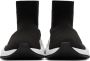 Balenciaga Black & White Speed Sneakers - Thumbnail 2
