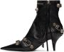 Balenciaga Black Cagole Ankle Boots - Thumbnail 3
