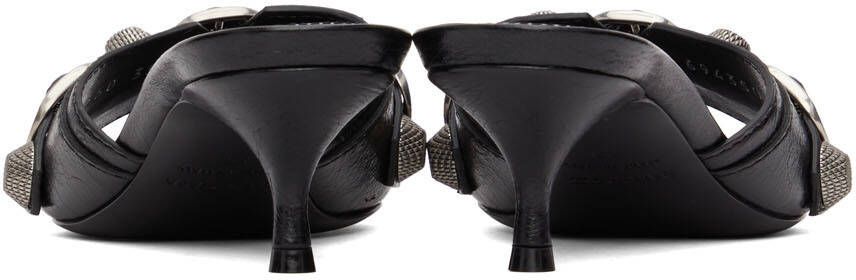 Balenciaga Black Cagole Sandals
