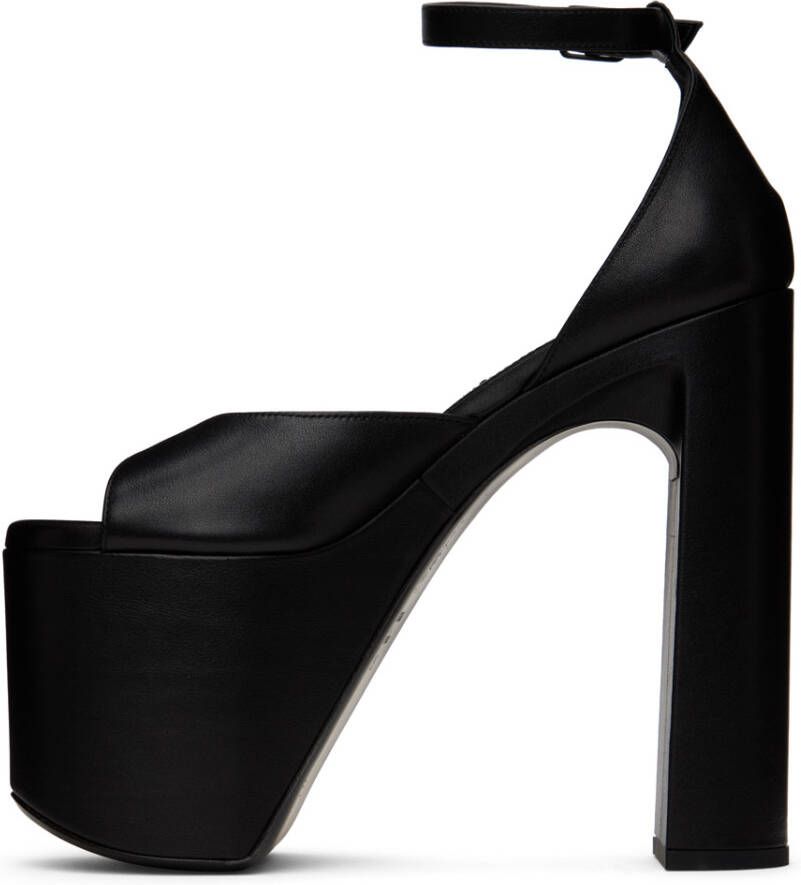 Balenciaga Black Camden 160 Heeled Sandals
